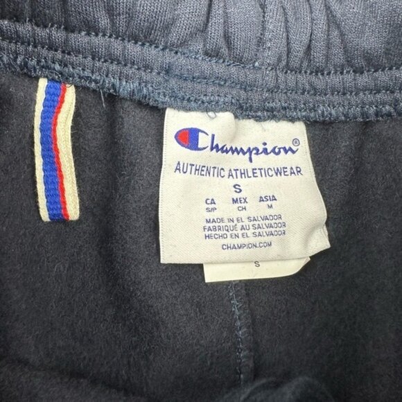 Champion Navy Blue Athletic Shorts Size S - Picture 2 of 10